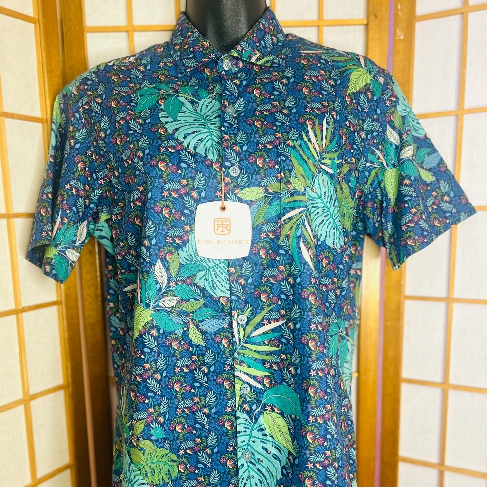 Tori Richard Micro-Tropics Aloha Shirt - NWT
